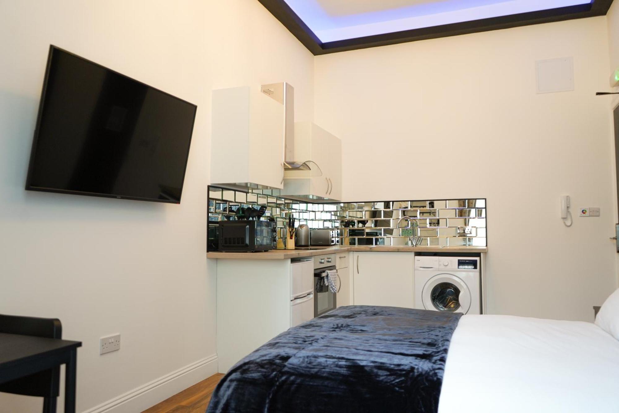 Novana Aparthotel Glasgow Habitación foto